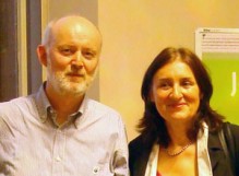 Christiane Schlötzer und Carl Wilhelm Macke engagieren sich für "Journalisten helfen Journalisten"