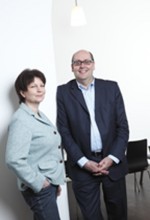 Ursula Weidenfeld und Michael Inacker. Fotos:Wolfgang Borrs