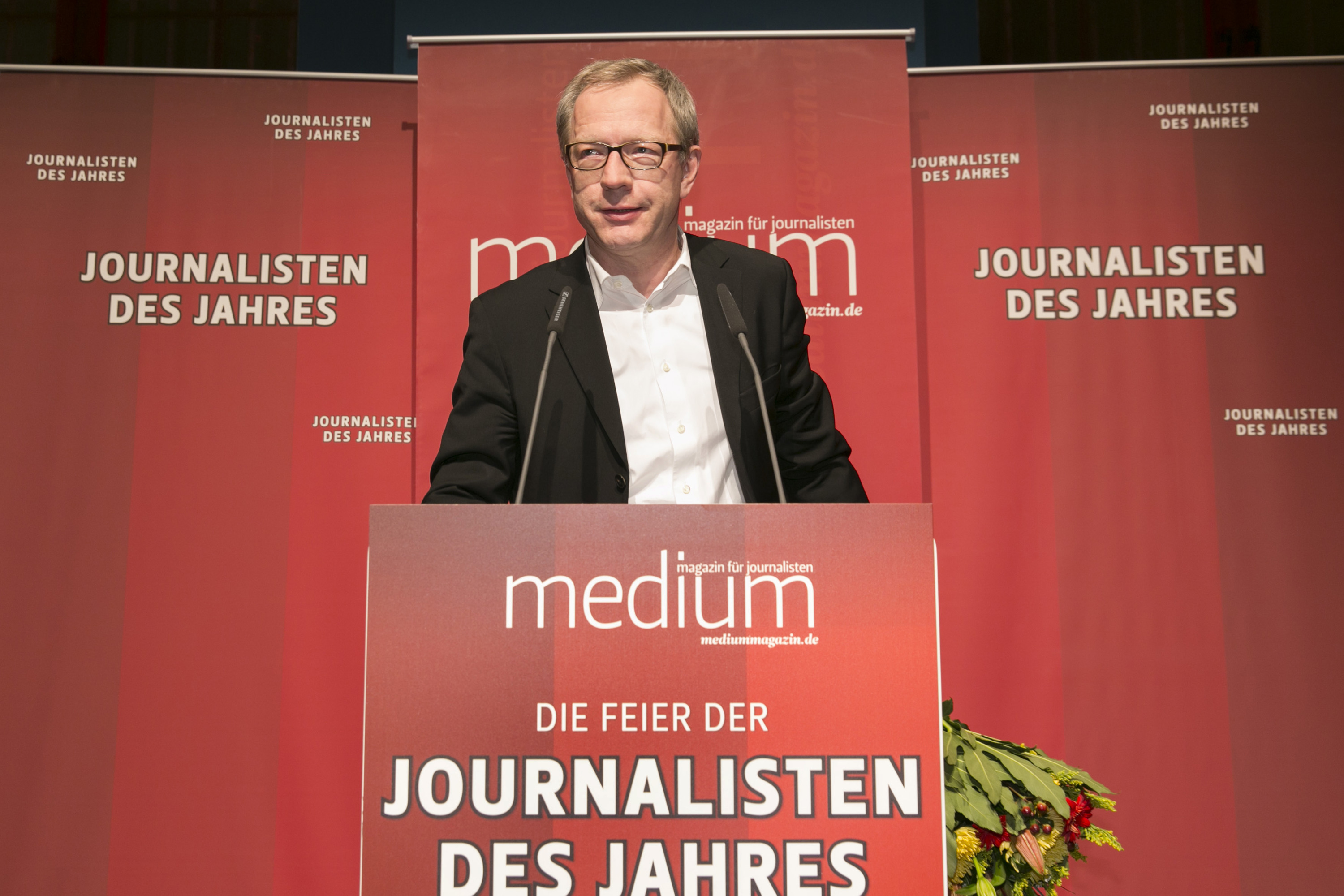 DEU, Berlin, 03.02.2014, medium magazin, Feier und Preisverleihung an die "Journalisten des Jahres 2013", Cafe im Zeughaus im Deutschen Historischen Museum, Th. Voigt (Metro),

[ (c) Wolfgang Borrs, Wiener Str. 11, D-10999 B e r l i n, Mobile +49.171.5332491, www.borrs.de, mail@borrs.de; ]