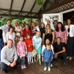 160. Geburtstag von Wolf (85 Jahre) und Lilo (75 Jahre) Schneider mit der ganzen Familie.