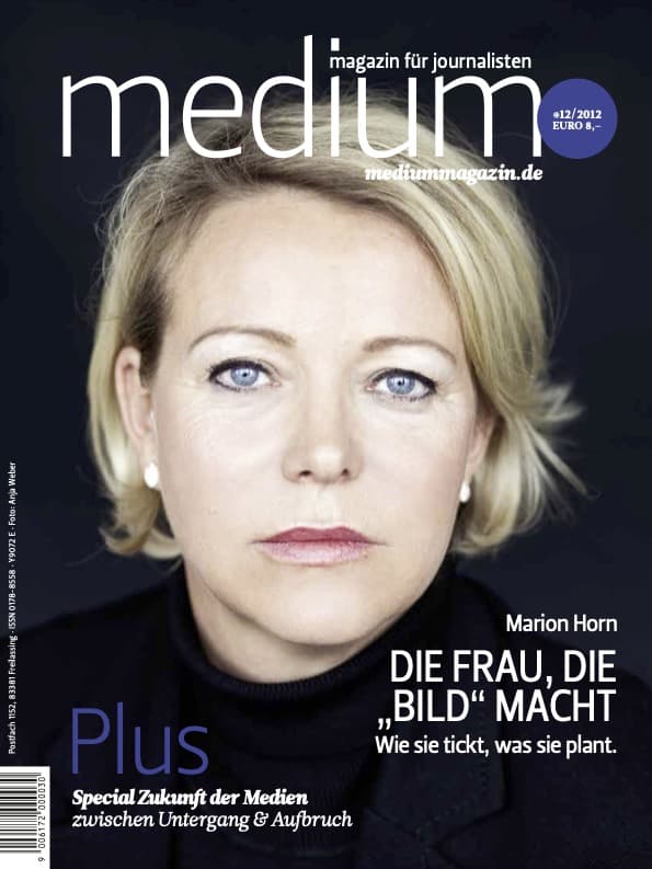 Marion Horn So tickt die neue BildChefin medium magazin