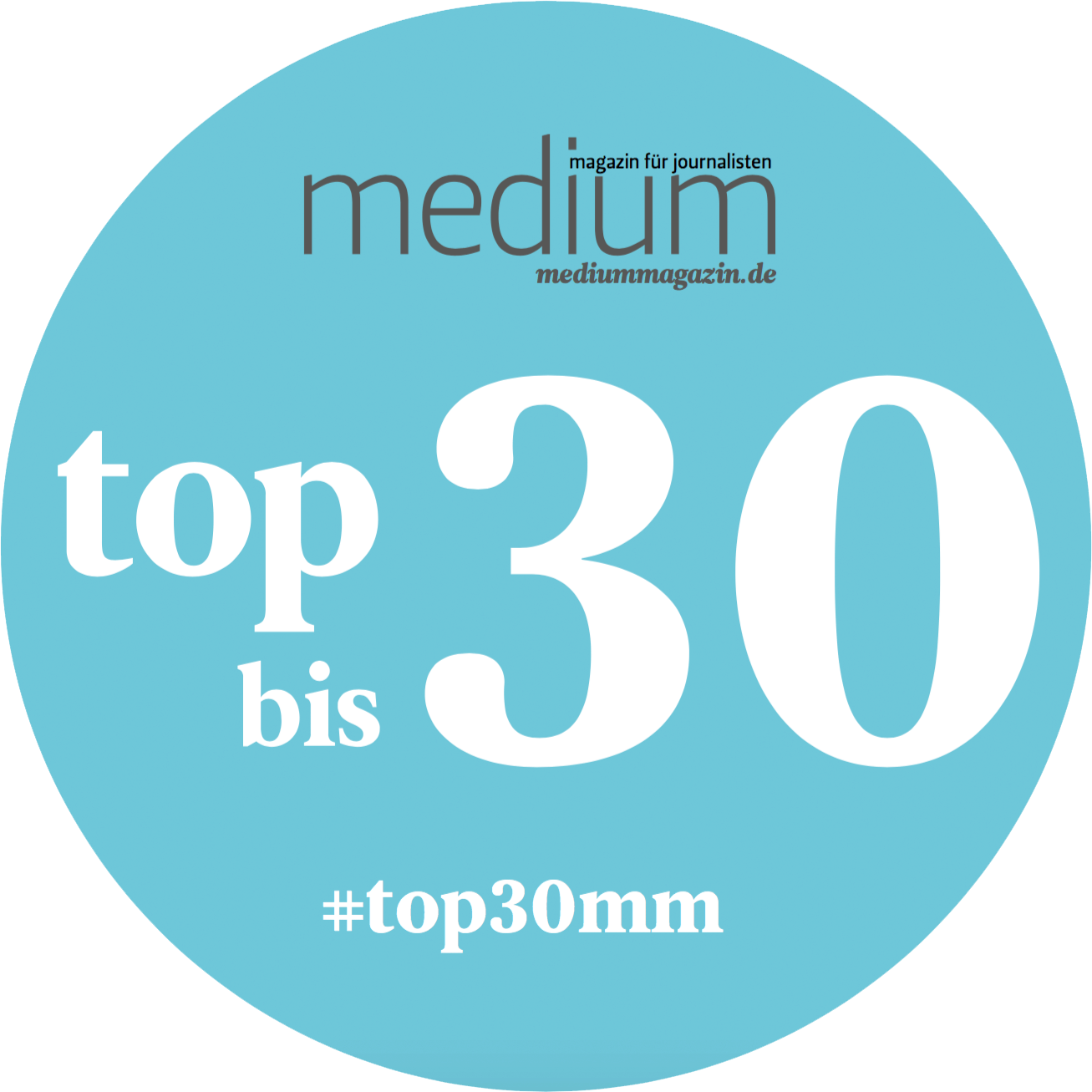 Top 30 bis 30: die Nachwuchstalente 2018 - medium magazin